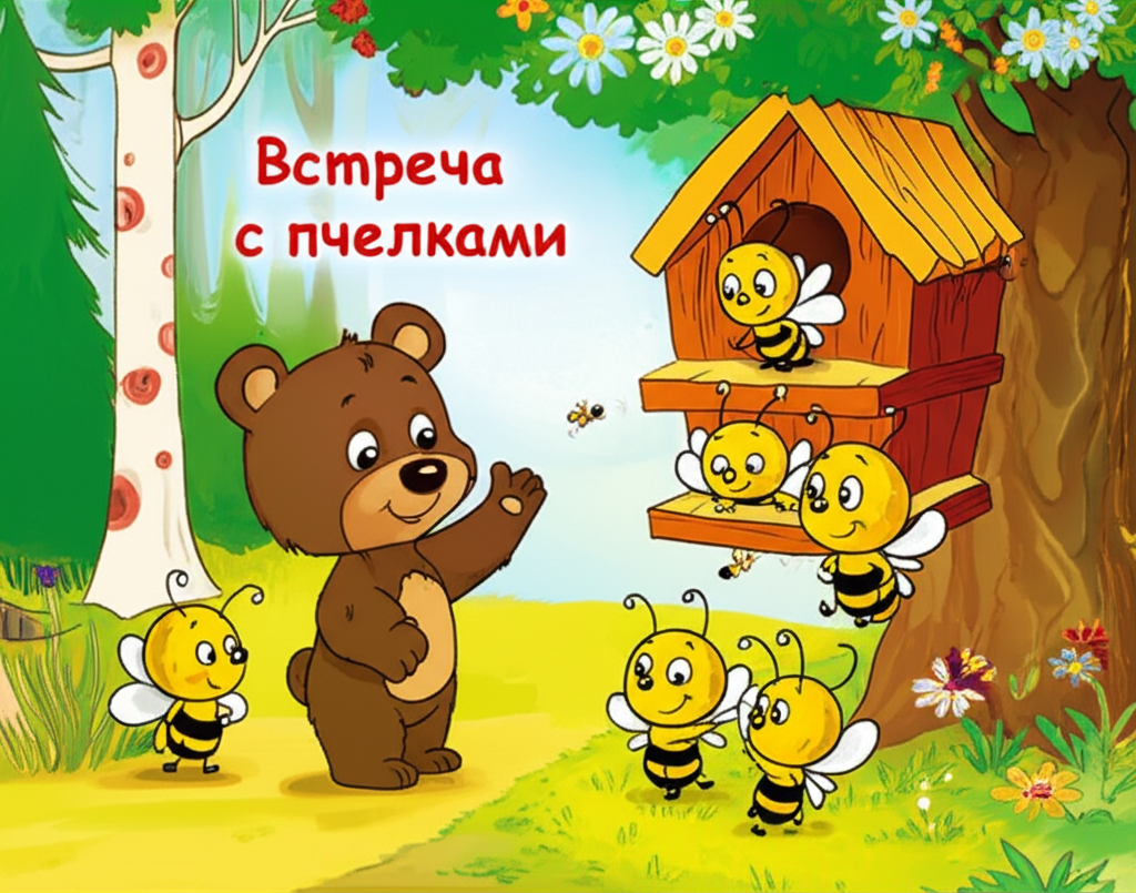 Встреча с пчелками